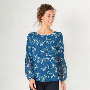 Lauren Conrad Disney Snow White Embellished Blouse Size S